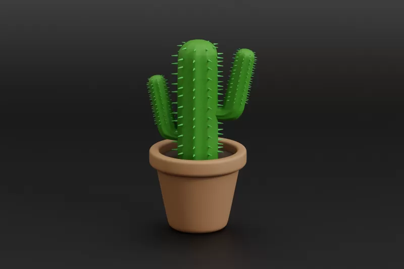 Cactus Plant - Model preview 2