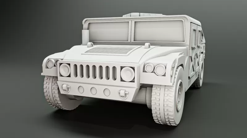Humvee #RoZ - Model preview 1