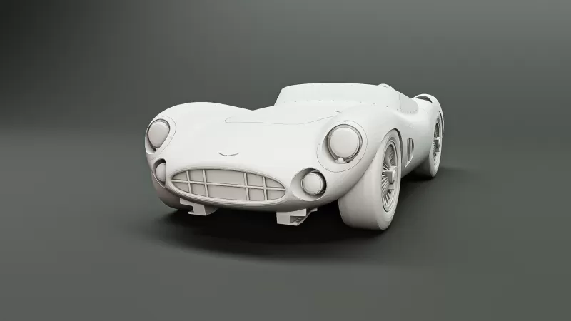 Aston Martin DBR - Model preview 7