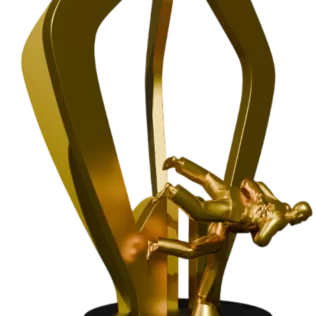 3D Judo Trophy – Premium Model for 3D Printing! - Model thumbnail 2