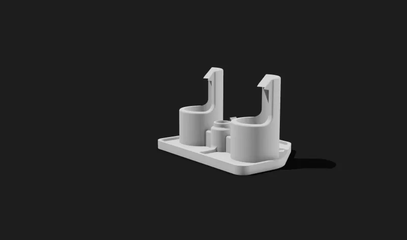 FUEL PUMP FIXATOR FOR SAAB 4392957 - Model preview 3