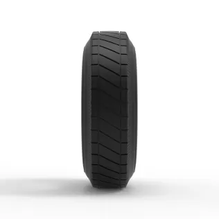 Vintage dirt tire Version 3 Scale 1:25 - Model thumbnail 4