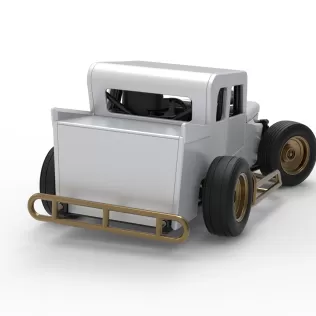 Dwarf car while turning Version 2 Scale 1:25 - Model thumbnail 18