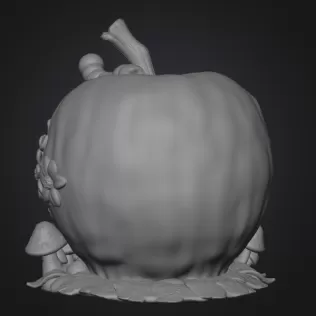 Enchanted Apple Cottage STL File 3D Printable - Model thumbnail 9