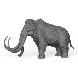 Mammoth Elephant - Model thumbnail 3