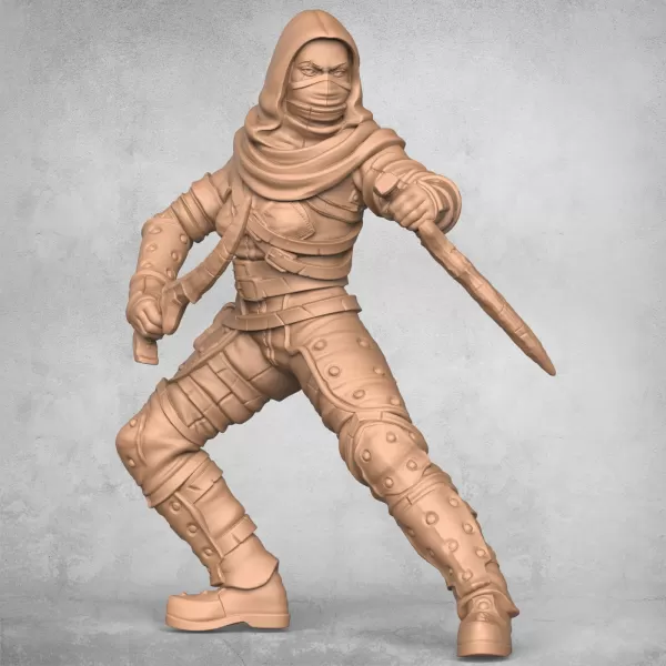 Modern Ninja Warrior - Model preview 1