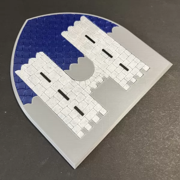 Game of Thrones Sigil of House Frey Coaster - Model preview 3