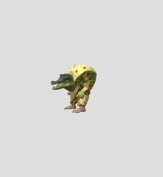 Quesdilla Crocodilla Gmod - Model preview 2