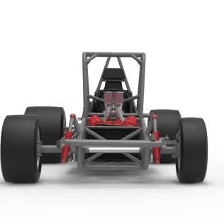 Vintage Pavement Silver Crown Car Base Scale 1:25 - Model thumbnail 7