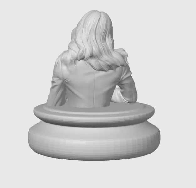 Keira Knightley 3D Bust Print - Model preview 5
