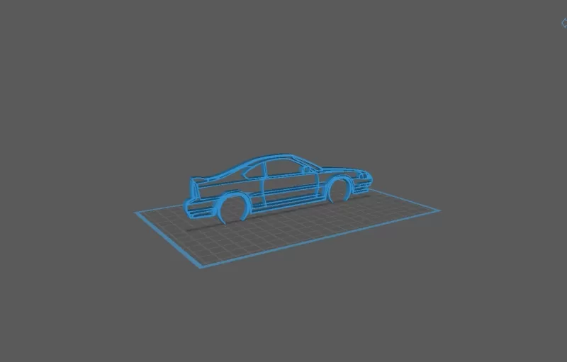 Chevrolet - Camaro GEN4 1993 Wall Art - Model preview 2