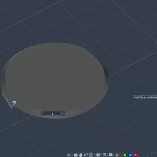 BMW E36 headlight washer cap - Model thumbnail 2