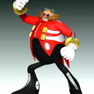 Doctor Eggman - Sonic the Hedgehog - Model thumbnail 7