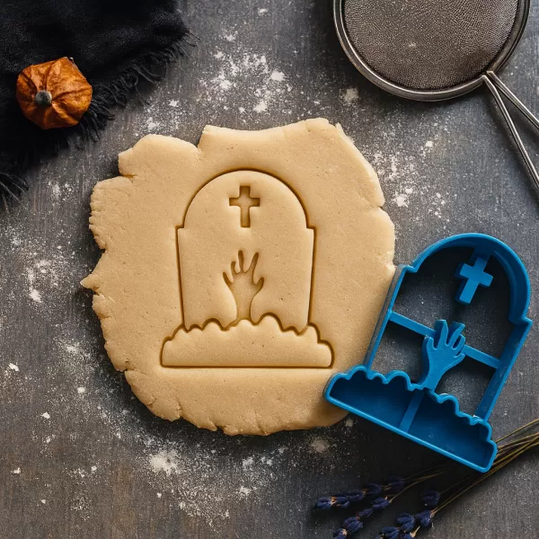 Halloween Grave/Tomb Cookie Cutter, Halloween Surprise & Gift - Model preview 8