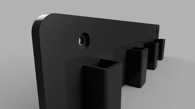 Glasses Storage Hanger Rack Organizer - Model preview 3