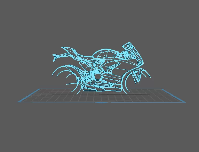 Ducati - Panigale V2 - Model preview 1