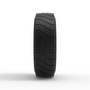 Wheel of Vintage Dirt race car V6 Scale 1:25 - Model thumbnail 4