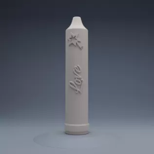 Candles for the day of the little Candles 3D Printable Models - Model thumbnail 8