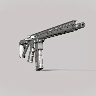 AR 15 #RoZ - Model thumbnail 1