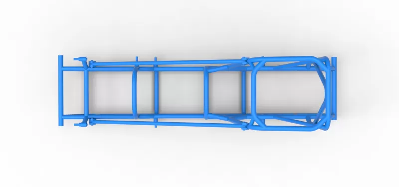 Frame of Dirt Silver Crown Champ car Scale 1:25 - Model preview 8