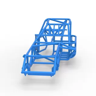 Frame of Super Dirt Late model Scale 1:25 - Model thumbnail 4