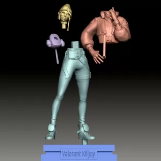 Valorant Killjoy FanArt - Model thumbnail 10