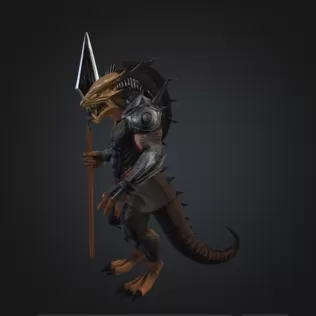 Alien Warrior - Model thumbnail 2