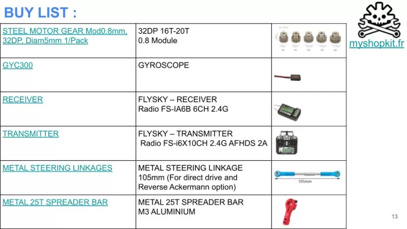 V6 JLB X HSP TRUGGY 1:8 4WS 4WD (4 WHEEL STEERING) - Model preview 8