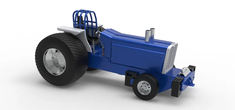 Pro Stock Pulling Tractor Version 5 Scale 1:25 - Model preview 21