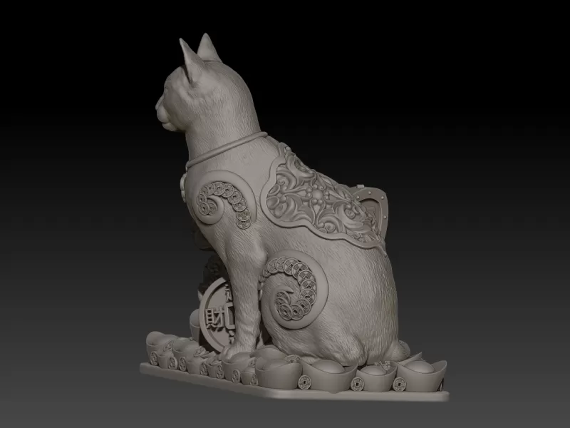 Zodiac Cat - Model preview 5