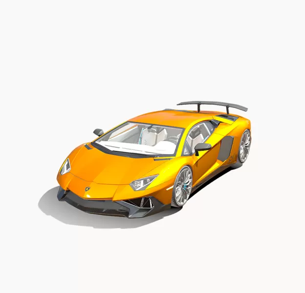 Lamborghini Aventador Svj - Model preview 1