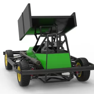 BriSCA Formula 2 Stock Car Scale 1:25 - Model thumbnail 14
