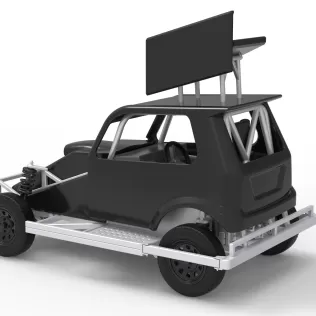 New Zealand Ministock car Version 3 Scale 1:25 - Model thumbnail 12