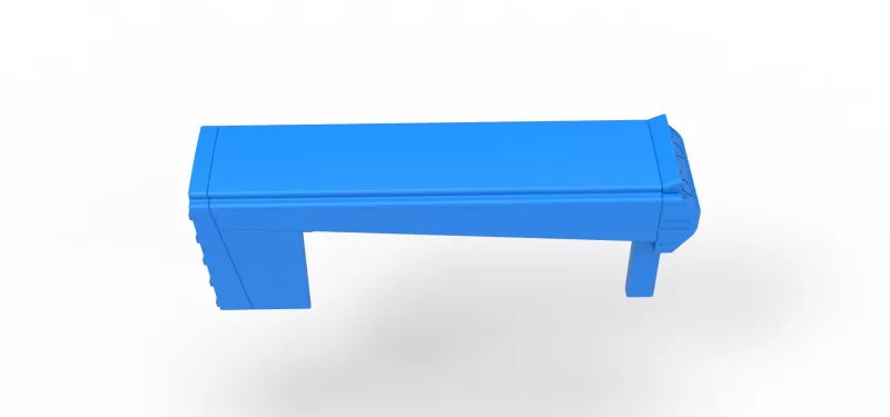 Hood of Pulling tractor Version 5 Scale 1:25 - Model preview 8