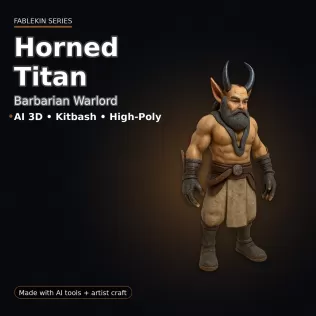 Fablekin Guardians — Character Pack (10 Stylized Heroes) - Model thumbnail 20