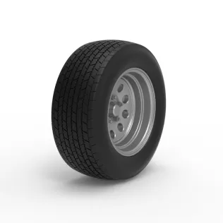 Wheel of Dirt Modified stock car V3 Scale 1:25 - Model thumbnail 2