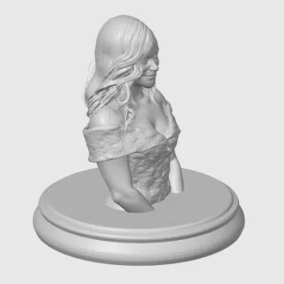 Reese Witherspoon 3D Bust - Model thumbnail 8