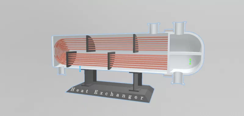 🏭✨ Industrial Flow Desk Organizer – Functional Art for Makers & - Model preview 5