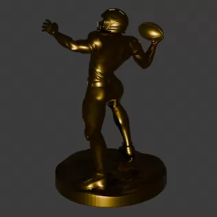 PACK OF 4 POSITIONS - 3D AMERICAN SOCCER PLAYERS - Model thumbnail 9