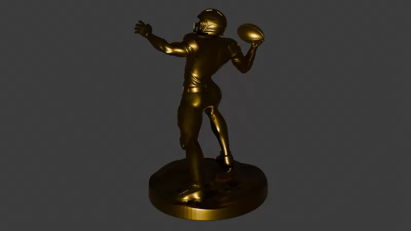 PACK OF 4 POSITIONS - 3D AMERICAN SOCCER PLAYERS - Model preview 9