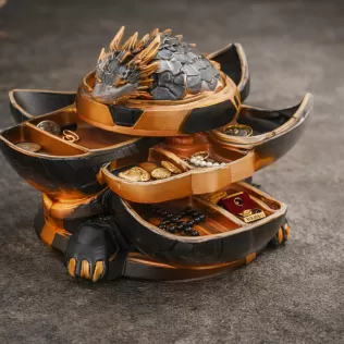 Ultimate Desk Organizer with Phone Holder and RGB LED Light - 3D - Model thumbnail 3