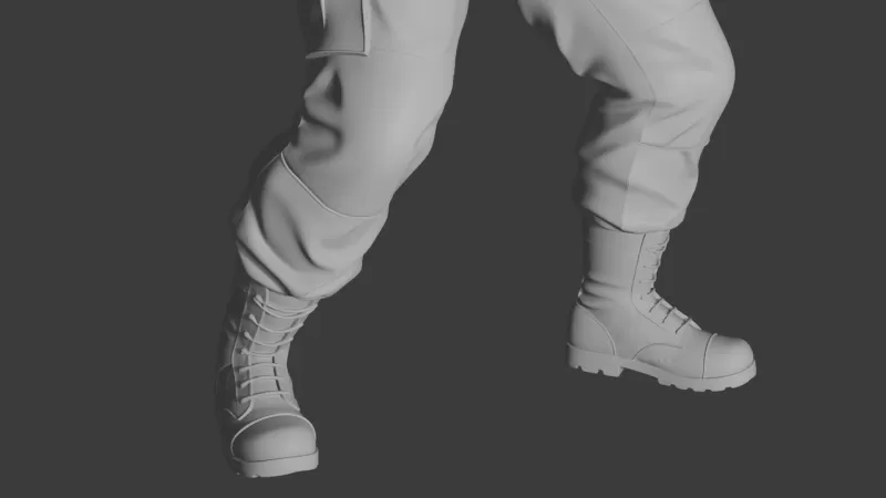 MORTAL KOMBAT 3 - JAX - Model preview 2