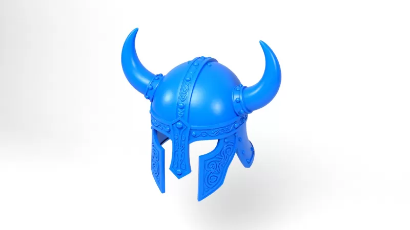 Helmet viking - Model preview 2