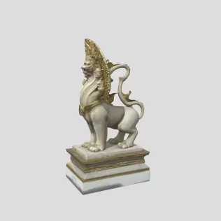 Seven Headed Naga Guardian Statue - Model thumbnail 2