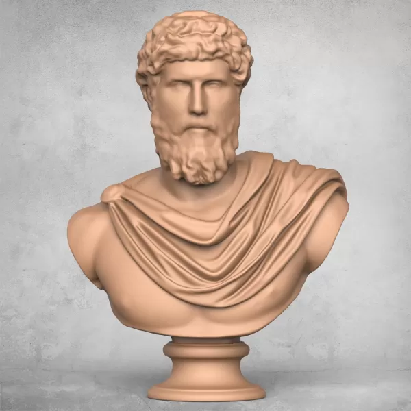Lucius Verus Statue - Model preview 1