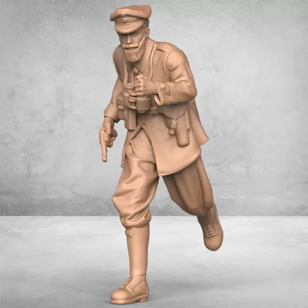 Running Army Soldier - Model preview 1
