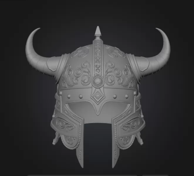Viking Helmet - Model preview 1