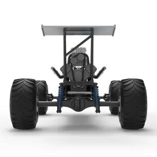 Vintage Mud dragster Scale 1:25 - Model thumbnail 16