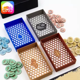 Haunted Lands board game organizer by @ammedia3d - Model thumbnail 9