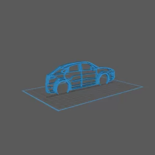 Porsche - Cayenne Turbo Wall Art - Model thumbnail 1